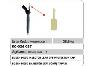 Bosch Piezo Injector Leak Off Protection Tap